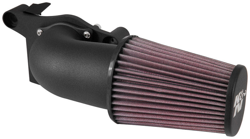 K&N Engineering 63-1138 2017 Harley-Davidson H-D Touring Models Aircharger Performance Intake System - Black -  YEAST GARD ADVANCED