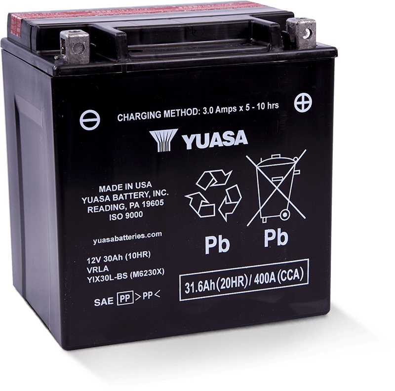 YUAM6230XPW YIX30L-BS-PW High Performance Maintenance Free AGM 12V Battery