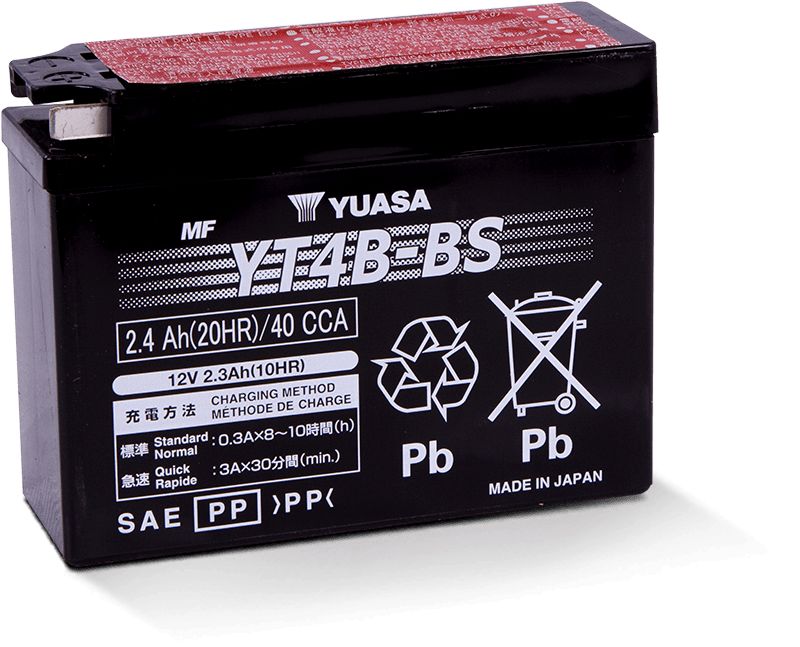 YUAM62T4B YT4B-BS Maintenance Free AGM 12V Battery