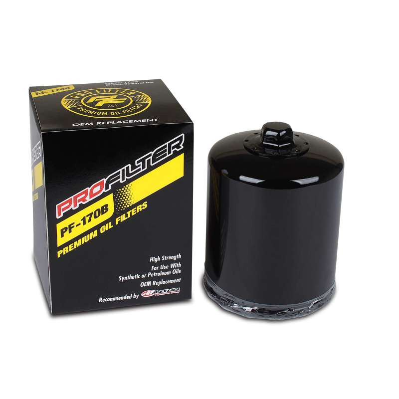 PF-170B Harley Spin-on Black Various Performance Oil Filter