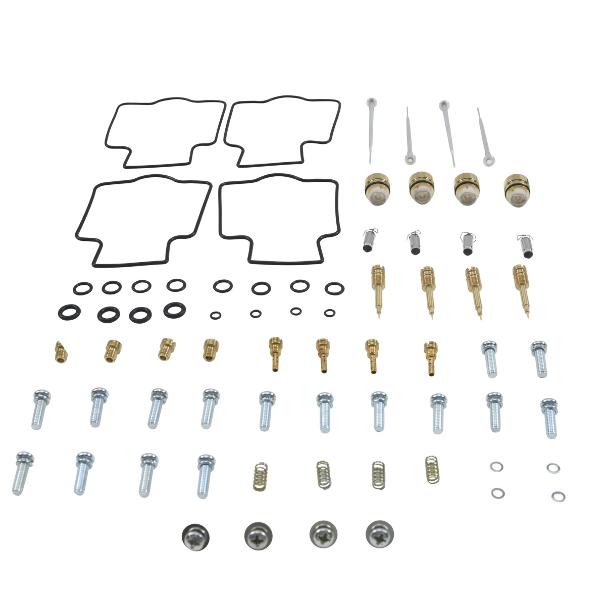 All Balls Racing 26-10149 Carburetor Rebuild Kit for 1990-1993 Kawasaki ZX600D ZX-6