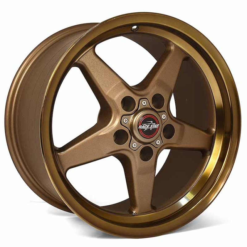 92060446BZ 20 x 6 in 5x115 BP  320 in BS 92 Drag Star Bracket Racer Bronze
