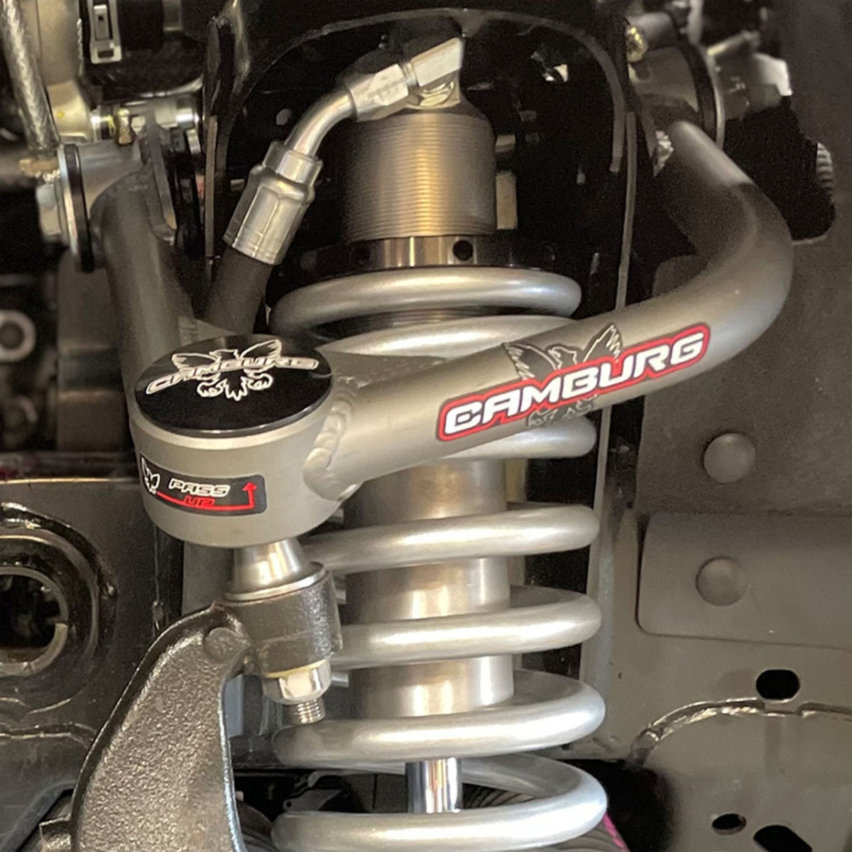 CAM-110213 Ford Bronco 21-23 1.25 in. Performance Uniball Upper Arms with Covers