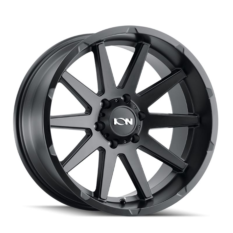 143-2170MB 20 x 10 in. 8x170 BP -19 mm Offset & 125.2 mm Hub 143 Series Matte Black Wheel