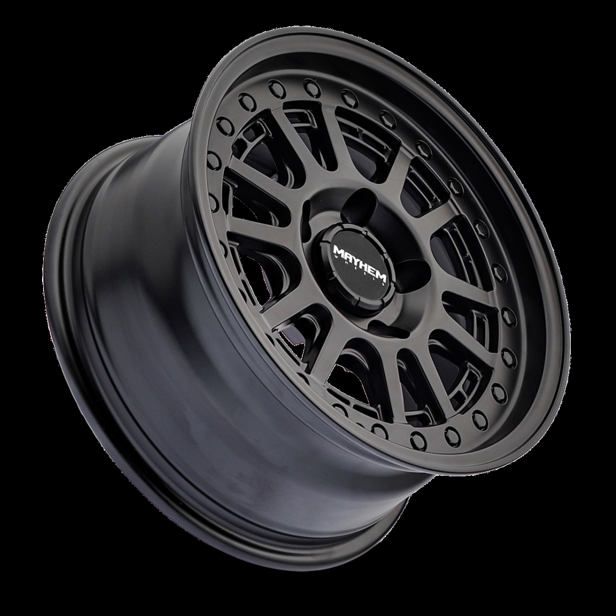 20 x 9 in. 6x139.7 BP, 0 mm Offset & 106 mm Hub 8305 Compass Matte Black Wheel