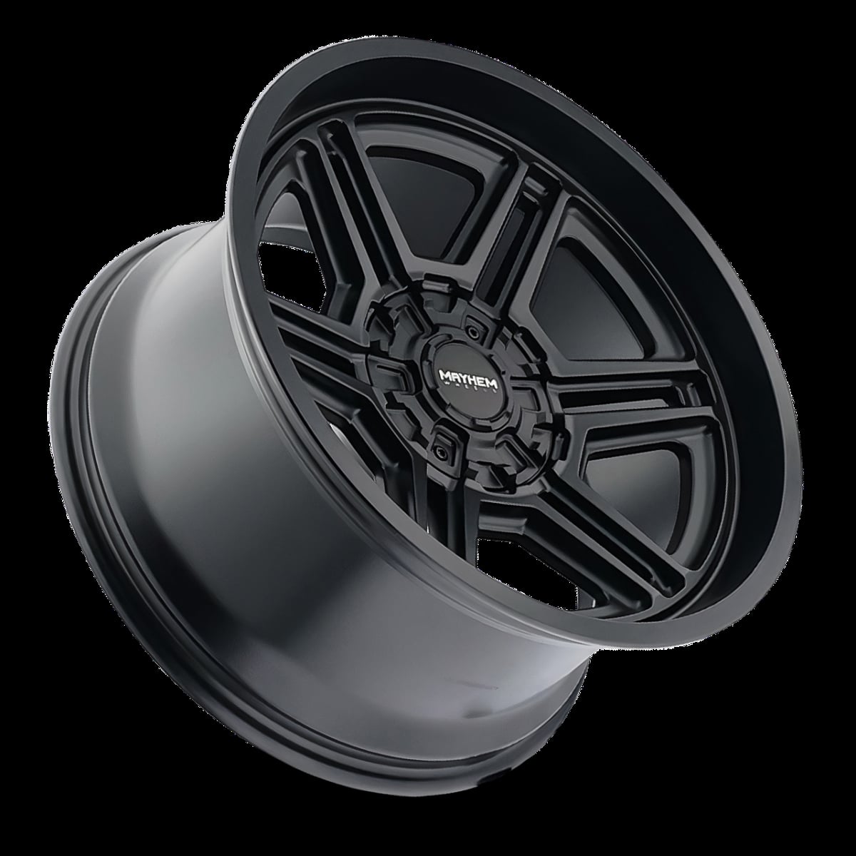 8117-2170MB 20 x 10 in. 8x170 BP, -25 mm Offset & 125.2 mm Hub 8117 Hermosa Matte Black Wheel