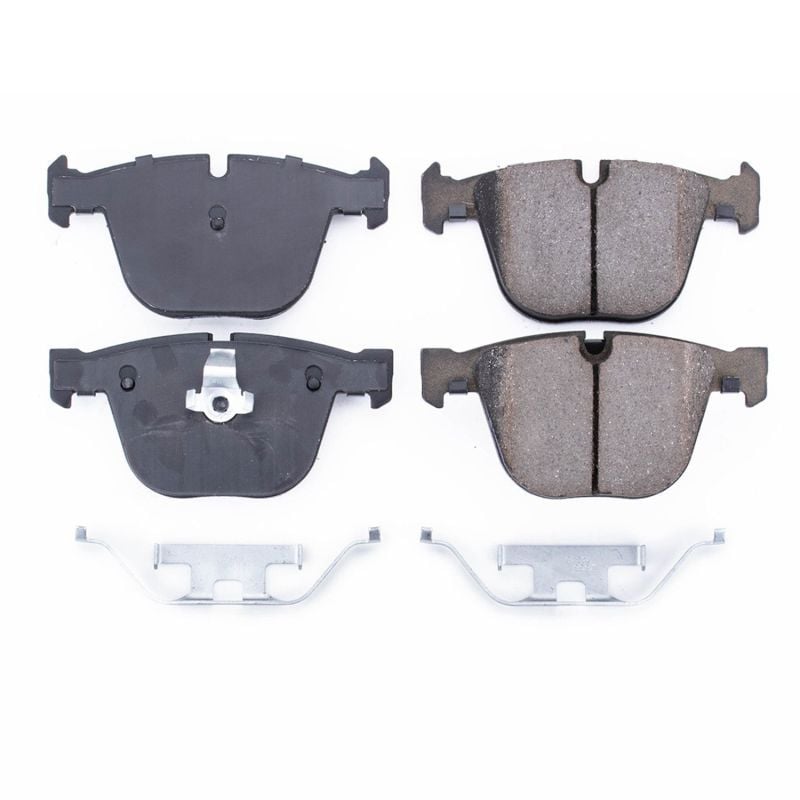 PowerStop 17-919B Rear Z17 Evolution Ceramic Brake Pads with Hardware for 2007-2018 BMW X5