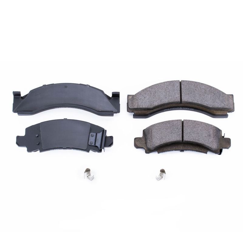 PowerStop 17-149 Front or Rear Z17 Evolution Ceramic Brake Pads with Hardware for 1975-1986 Chevrolet C30