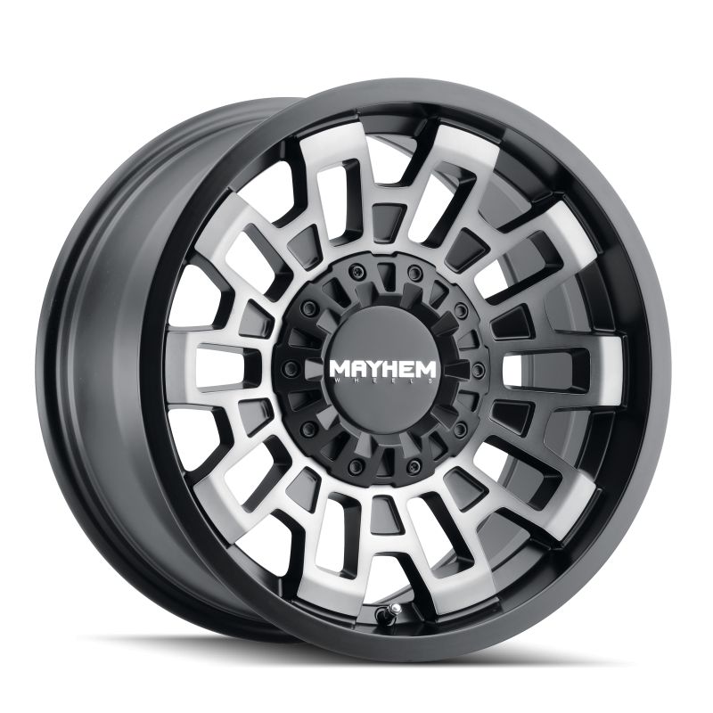 8113-2197TM 20 x 10 in. 5x139.7 BP, -19 mm Offset & 110 mm Hub 8113 Cortex Matte Black with Dark Tint Wheel