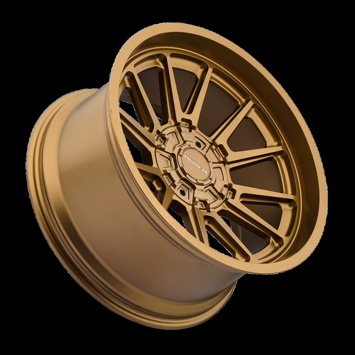 8116-2137MZ 20 x 10 in. 6x135-139.7 BP, -24 mm Offset & 106 mm Hub 8116 Intrepid Matte Bronze Wheel