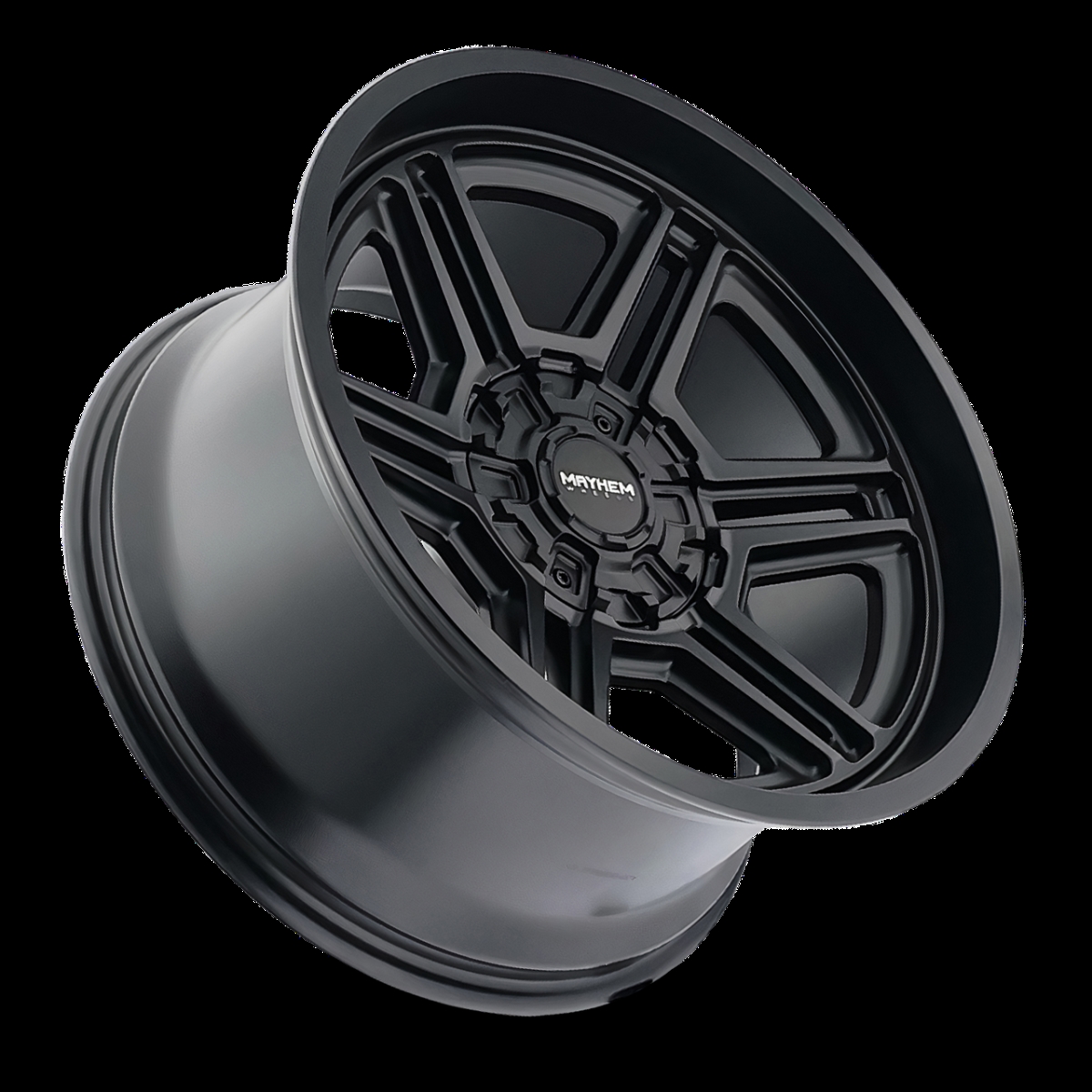 8117-2237MB 20 x 12 in. 6x135 BP, -44 mm Offset & 106 mm Hub 8117 Hermosa Matte Black Wheel