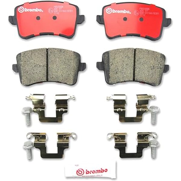 P85099N Rear Ceramic Pads for 09-16 Audi A4-A4 Quattro