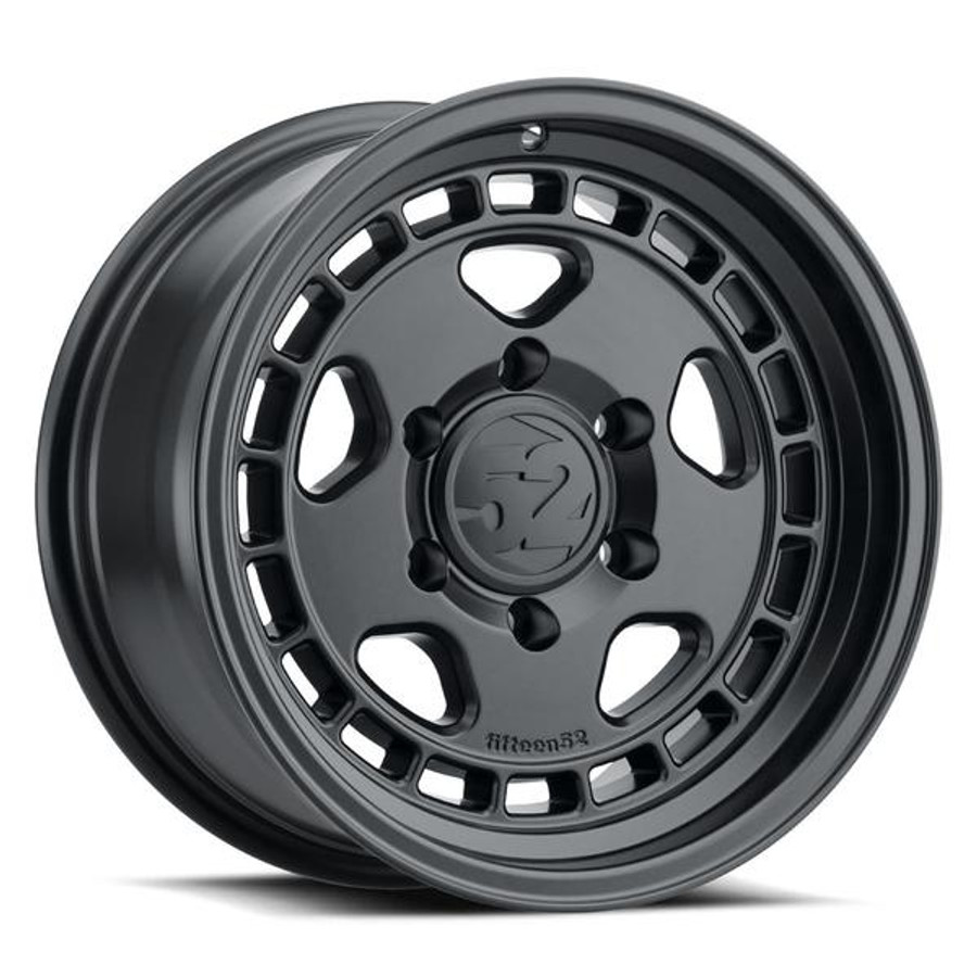 THCAB-78557-00 17 x 8.5 in. Turbomac HD Classic & 5 x 127 - 0 mm ET & 71.5 mm Center Bore 4.75 in. BS Asphalt Black Wheel