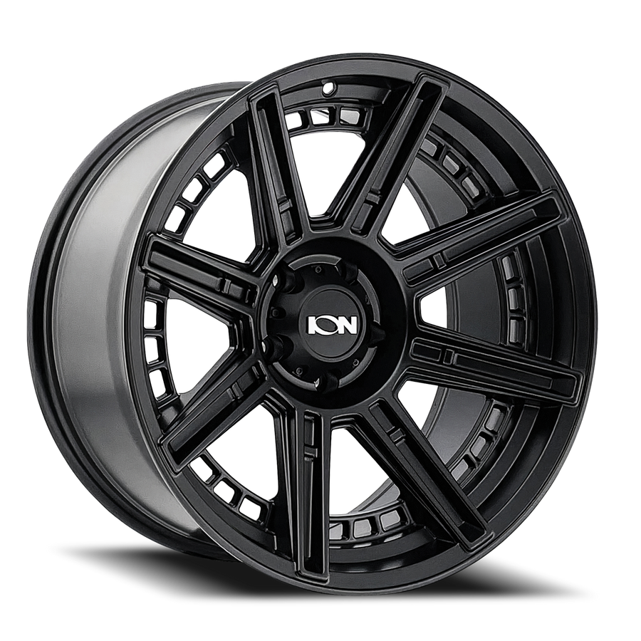 149-2978MB 20 x 9 & 8 x 180 Bolt Pattern - 12 mm Offset 124.1 mm Hub Matte Black Wheel