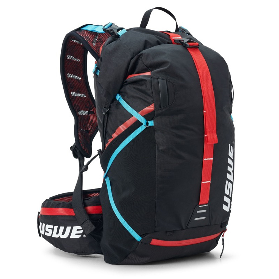 2303601 30L Hajker Winter Rolltop Daypack, Carbon Black