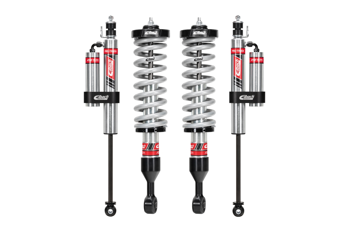 E86-82-007-04-22 Pro-Truck Coilover Stage 2R Front Coilovers & Rear Reservoir Shocks for 05-15 Toyota Tacoma