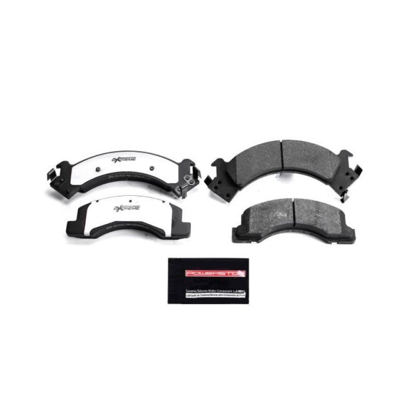 Power Stop Z36-546 Front Z36 Truck & Tow Brake Pad with Hardware for 1992-1997 Chevrolet W4500 Tiltmaster