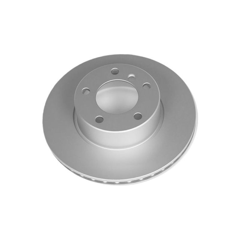 Power Stop EBR496EVC Front Evolution High Carbon Geomet Coated Rotor for 2001-2003 BMW 525i