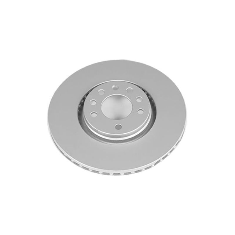 Power Stop EBR687EVC Front Evolution High Carbon Geomet Coated Rotor for 2006-2011 Saab 9-3
