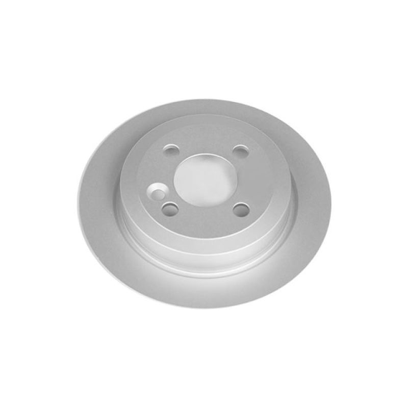 Power Stop EBR1056EVC Rear Evolution High Carbon Geomet Coated Rotor for 2007-2009 Mini Cooper