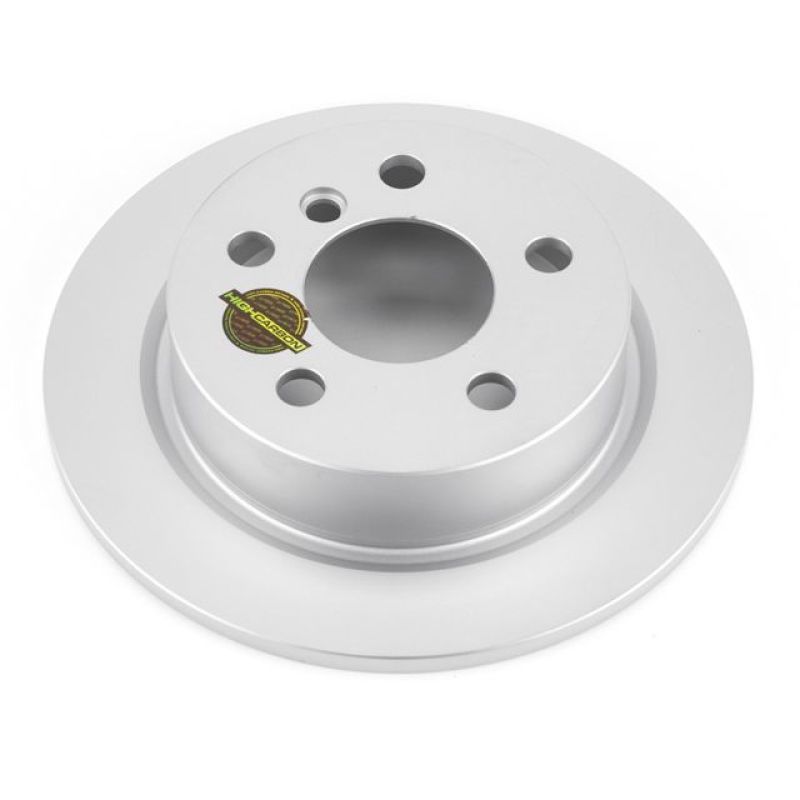 Power Stop EBR1648EVC Rear Evolution High Carbon Geomet Coated Rotor for 2014-2019 Mini Cooper