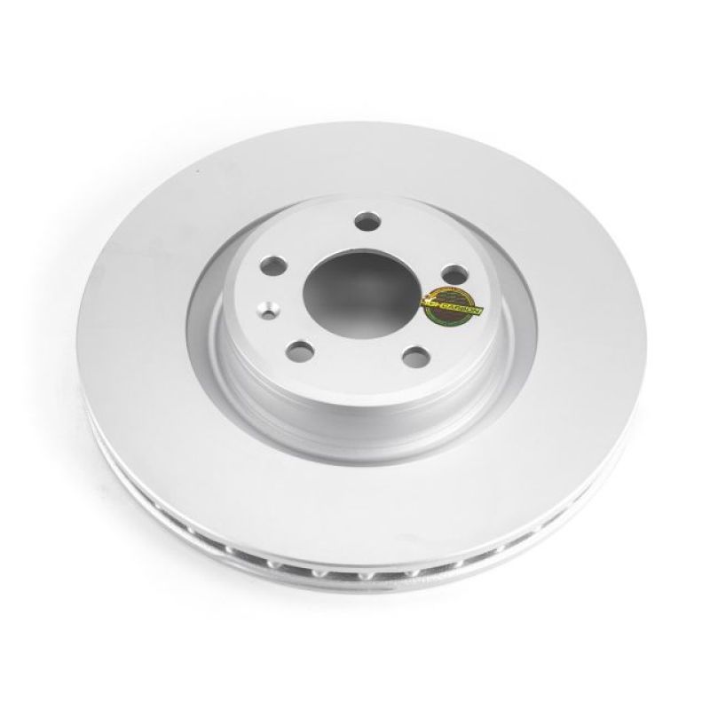 PowerStop EBR1637EVC Front Evolution High Carbon Geomet Coated Rotor for 2017-2019 Audi A4