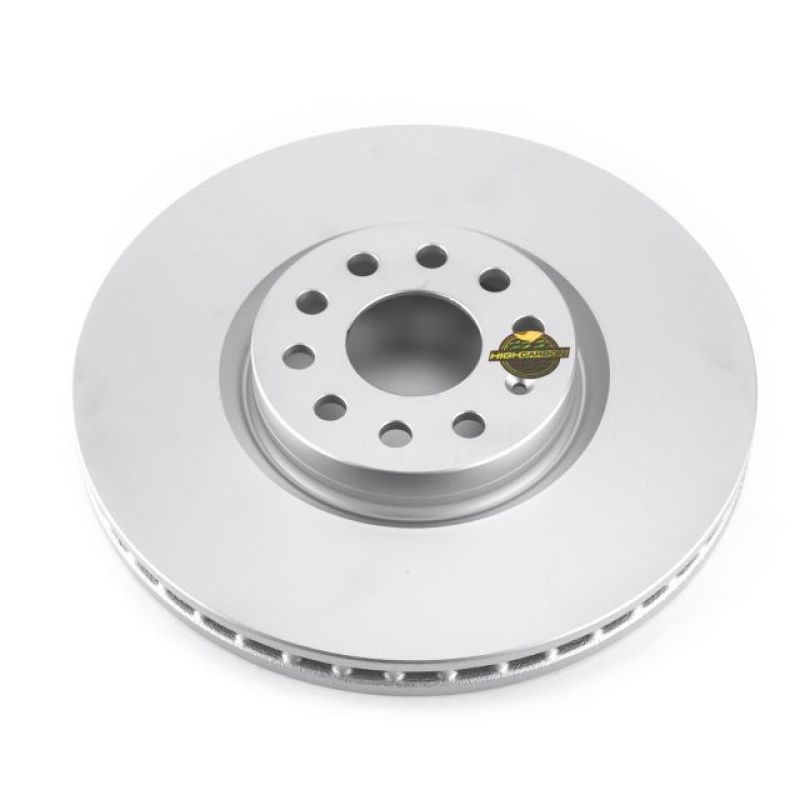 PowerStop EBR1662EVC Front Evolution High Carbon Geomet Coated Rotor for 2018 Volkswagen Atlas