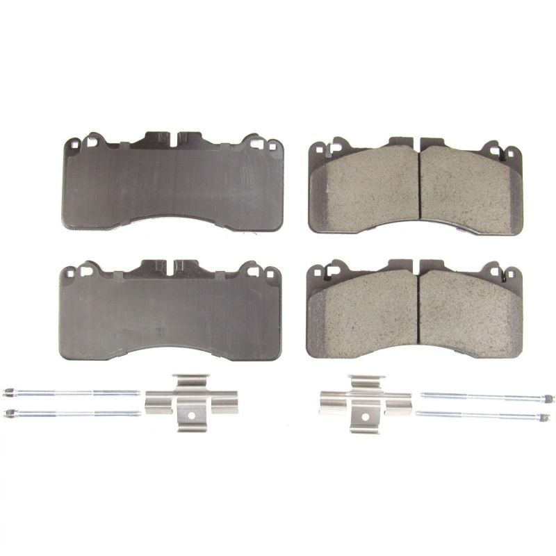 PowerStop 17-1440 Front Z17 Evolution Ceramic Brake Pad with Hardware for 2016-2018 Lexus GS F