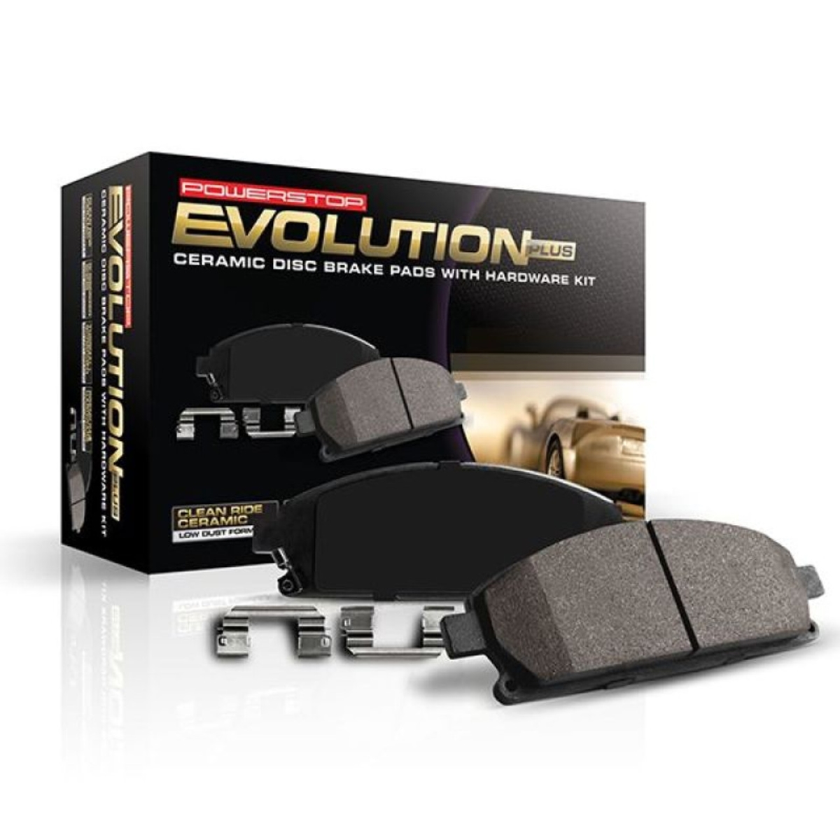 PowerStop 17-1828N Front Z17 Evolution Ceramic Pad with Hardware for 2021-2021 Hyundai Veloster Premium