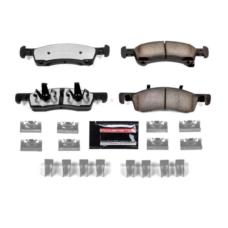 PowerStop Z36-934 Front Z36 Truck & Tow Brake Pad with Hardware for 2003-2006 Ford Expedition