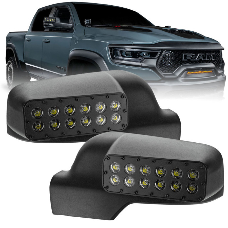 Oracle Lighting 2019-2023 RAM 1500 DT LED Side Mirror Off-Road Ditch Lights (5914-001)
