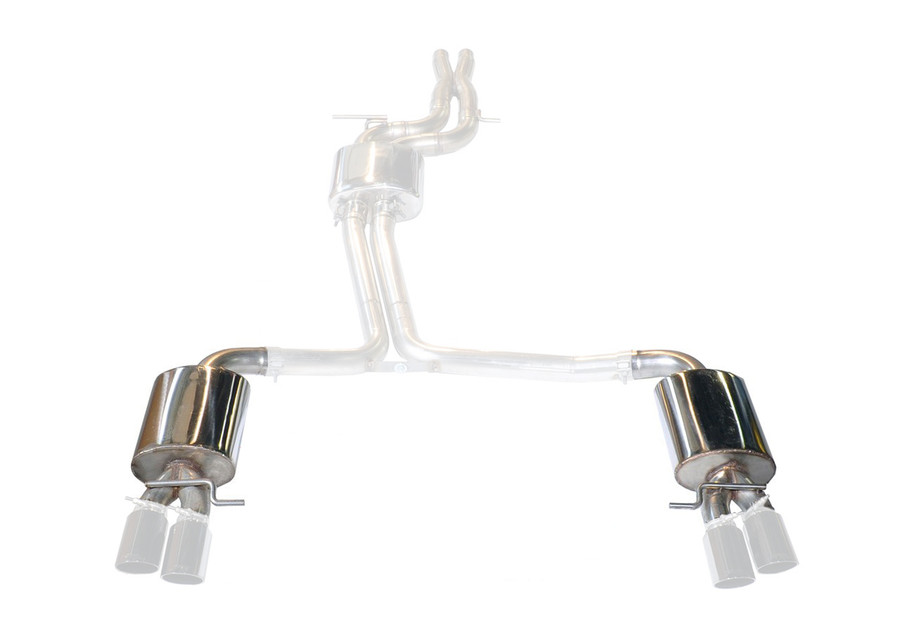 3815-41008 Track to Touring Conversion Kit with 90 mm Tips for 2010-2016 Audi S4 Quattro 3.0T B8-8.5