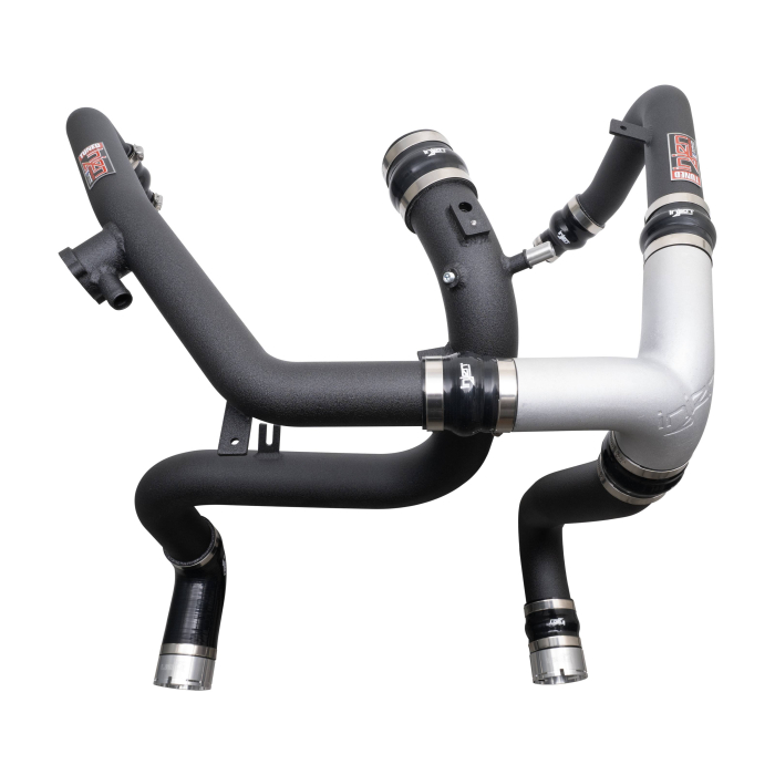 SES9301ICPWB Wrinkle Black SES Intercooler Pipes for 21-23 Ford Bronco 2.7L V6 TT EcoBoost