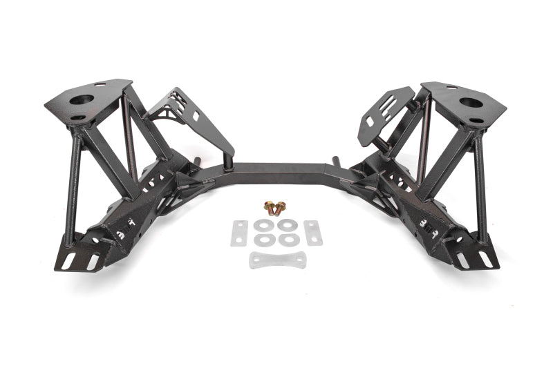 K-Member Premium Version with Spring Perches for 1979-1995 Ford Mustang- Black Hammertone
