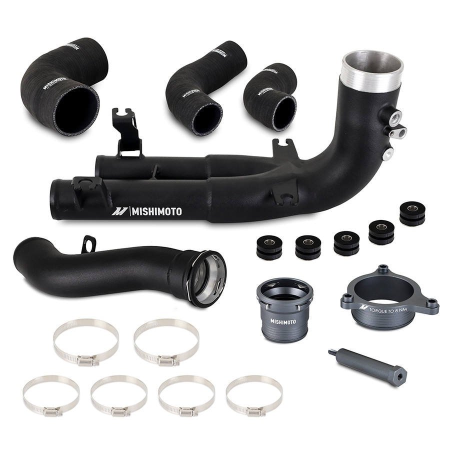 MMICP-G80-21 2021 BMW G8X M3 & M4 Hot Side Intercooler Charge Pipe Kit