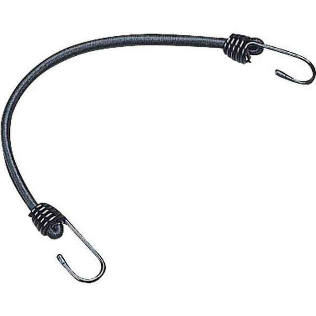 100118 Bungee 18 in. Heavy Duty 2 Hook, Black
