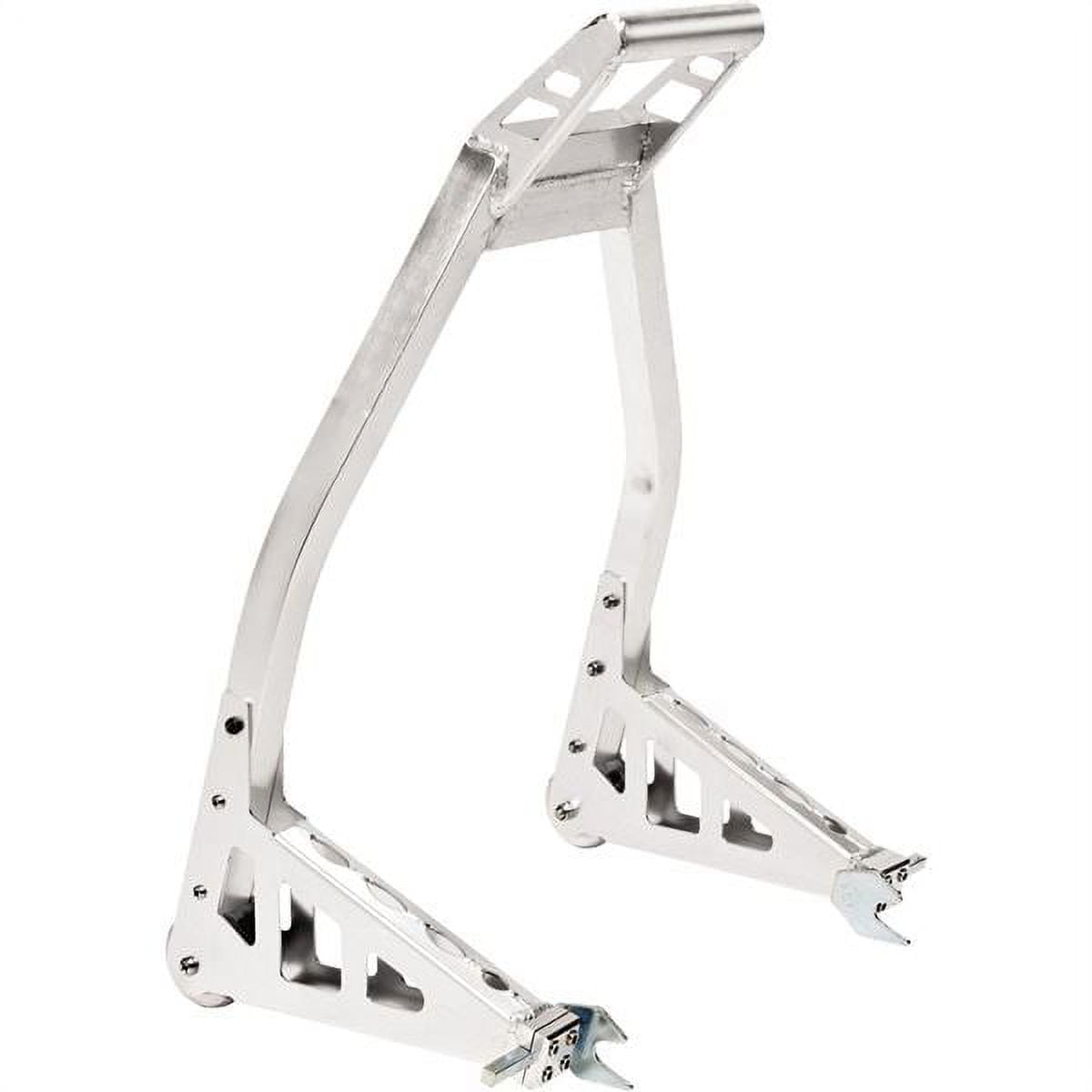 BikeMaster Universal Aluminum Rear Stand - Polished