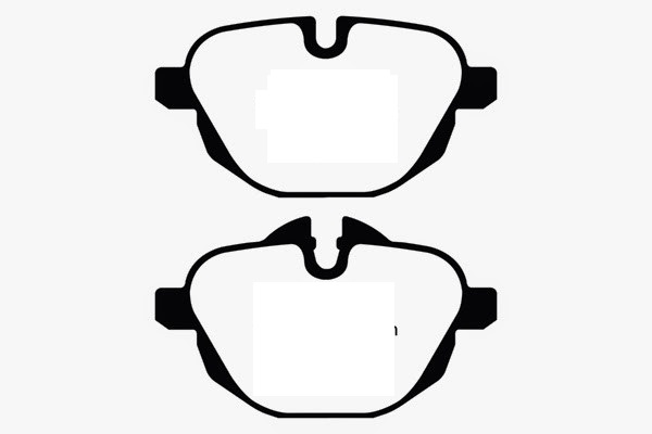 Greenstuff Brake Pad Sets for 2011-2016 BMW 528i