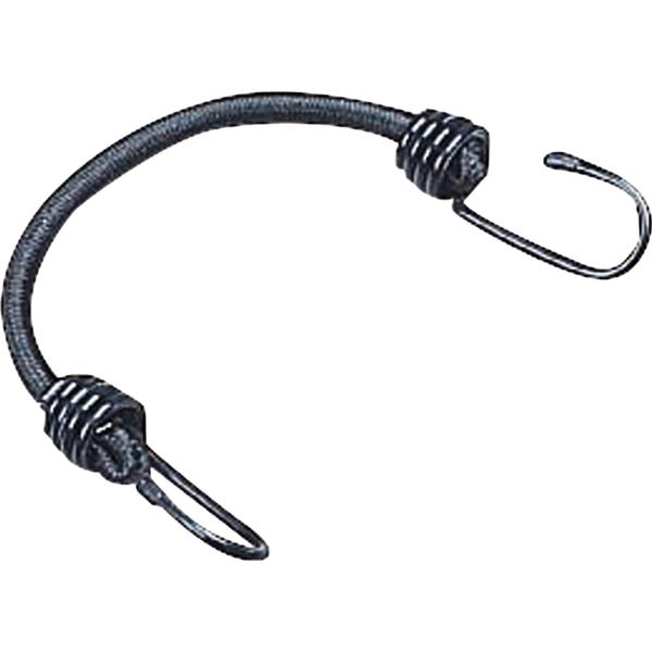 100112 Bungee 12 in. Heavy Duty 2 Hook, Black