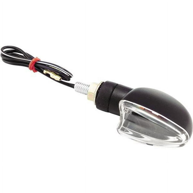 BikeMaster Ultra Small Mini Marker Lights - Black/Clear