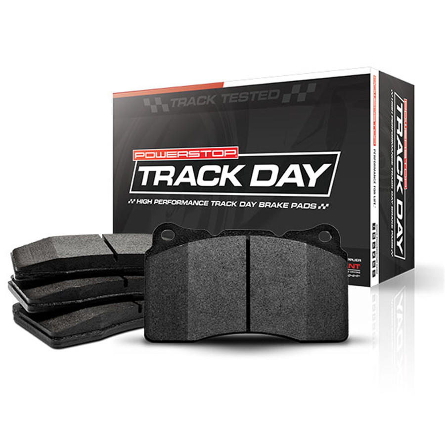 PowerStop PST-1784 2015-2019 Ford Mustang Front Track Day Brake Pads