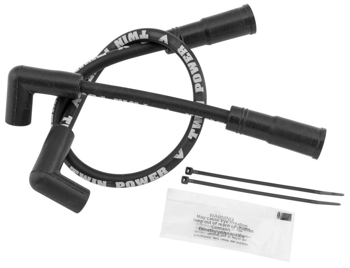 110112 Black Ignition Wire Set for 2000-17 Softail & 99-17 Dyna