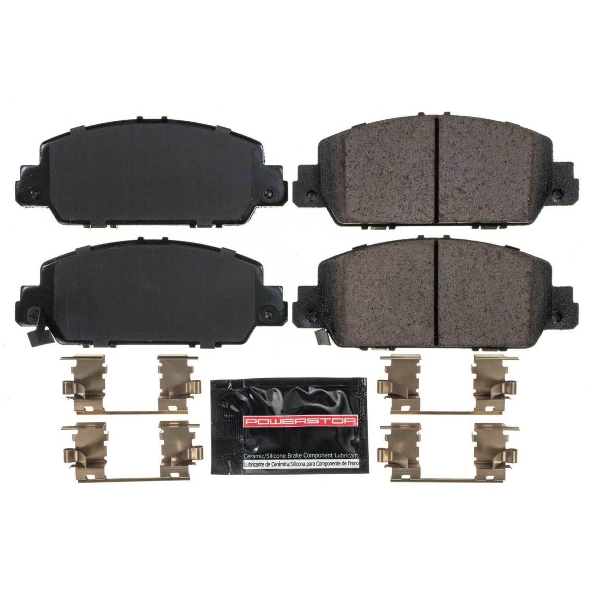 PowerStop Z23-1654 Front Z23 Evolution Sport Brake Pads with Hardware for 2013-19 Honda Accord