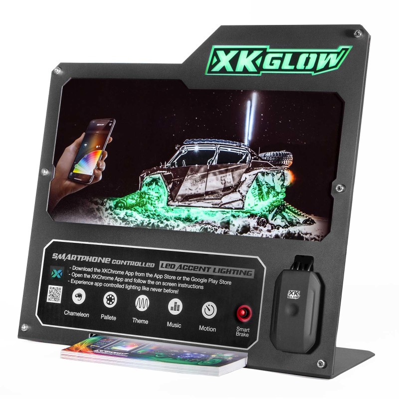 XKGLOW 2nd Gen Metal Countertop LED Lighting Display with XKchrome App (249294)