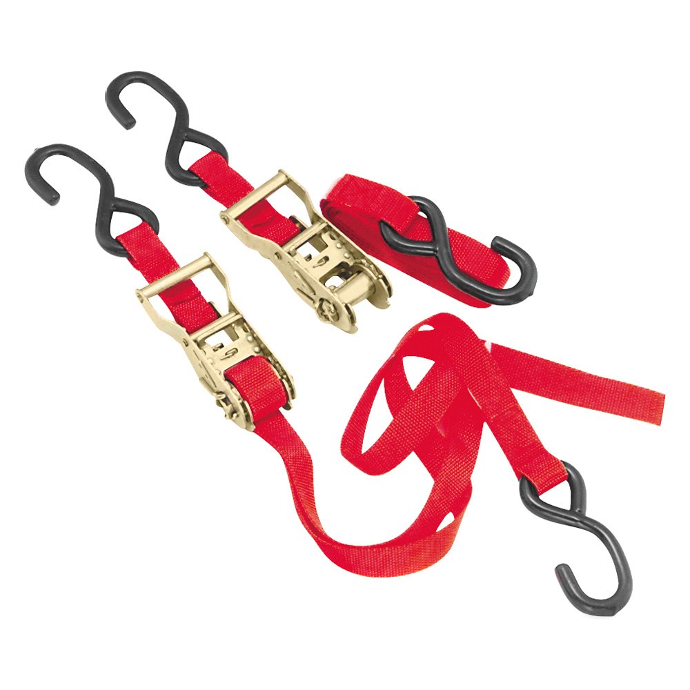 100522 1 in. Nylon Tiedown Rachet - Red
