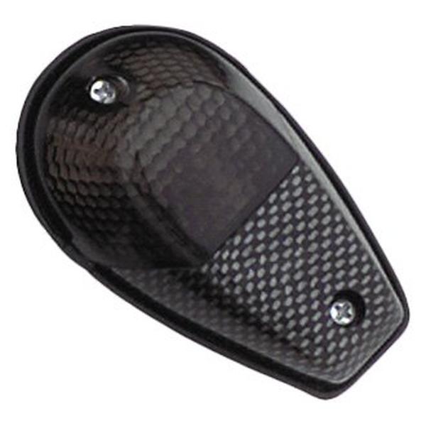 BikeMaster Universal Flush Mount Mini Marker Lights - Smoke / Clear / Carbon