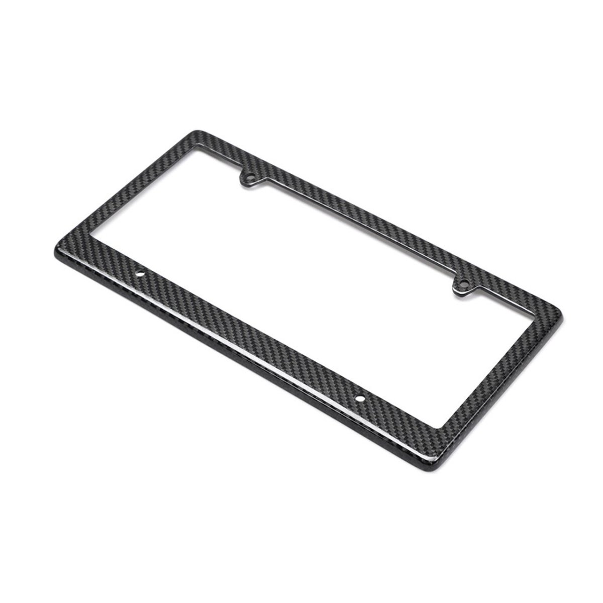 CFLPF4 Carbon Fiber License Plate Frame with 4 Holes -  Seibon