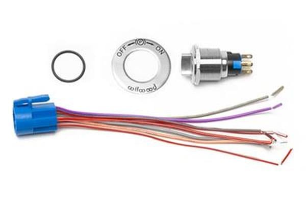 300-15936 Electronic Parking Brake Caliper Switch Kit with On & Off Sticker