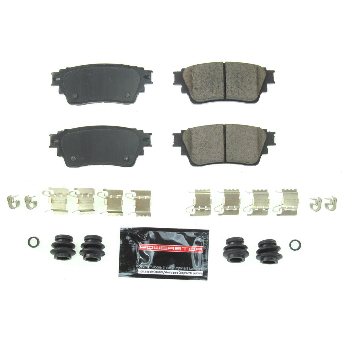 PowerStop Z23-2135 Rear Z23 Evolution Sport Brake Pads with Hardware for 2019 Mitsubishi Eclipse Cross