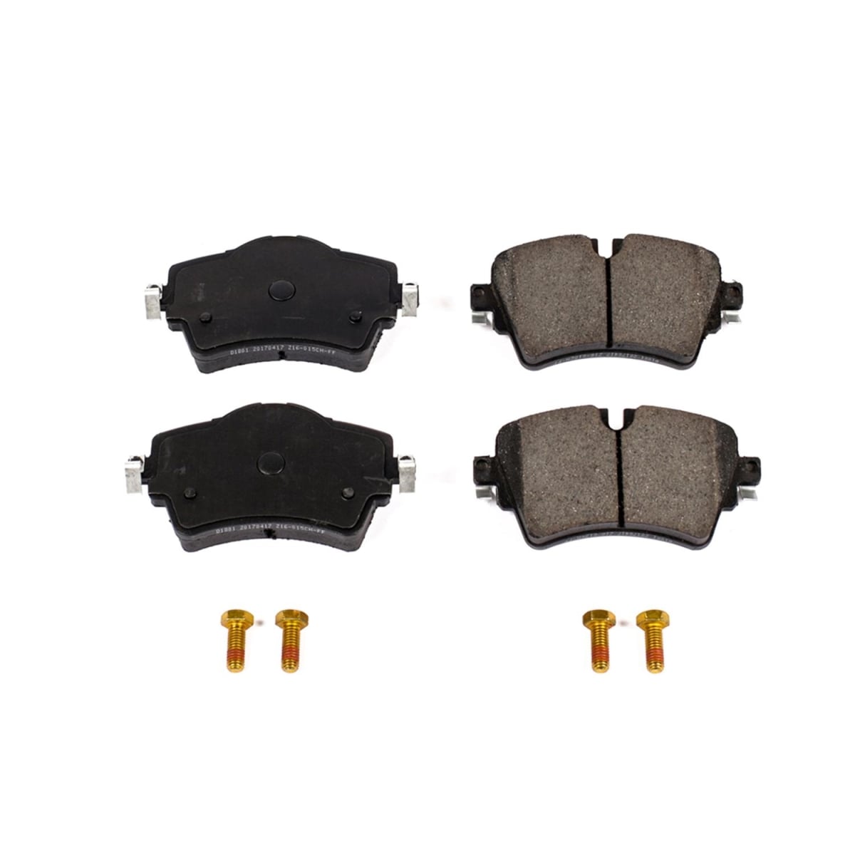 PowerStop 17-1801 Front Z17 Evolution Ceramic Brake Pads with Hardware for 2015-19 Mini Cooper